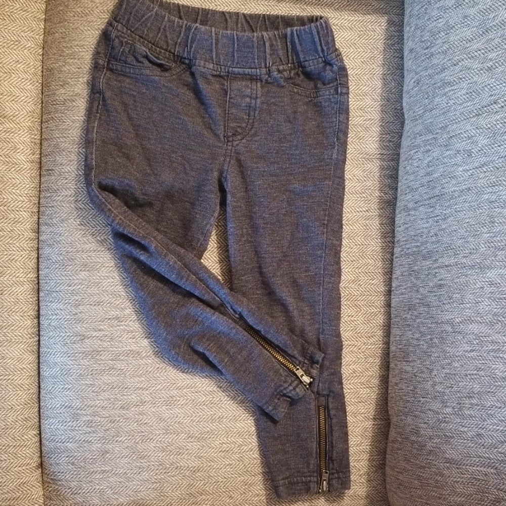 Tea Collection Size 3 Girls Jeans zipper denim